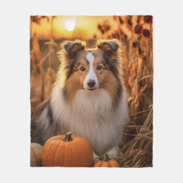 Cobertor De Velo Autumn Sheltie