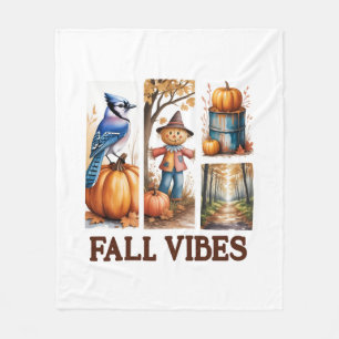 Cobertor De Velo Autumn Vibes Fall Vibes