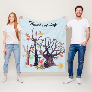 Cobertor De Velo Autumn Wonderland -