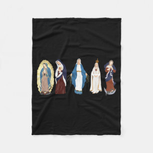 Cobertor De Velo Ave Maria Cheia De Graça, Virgem Maria Bendita, Bí