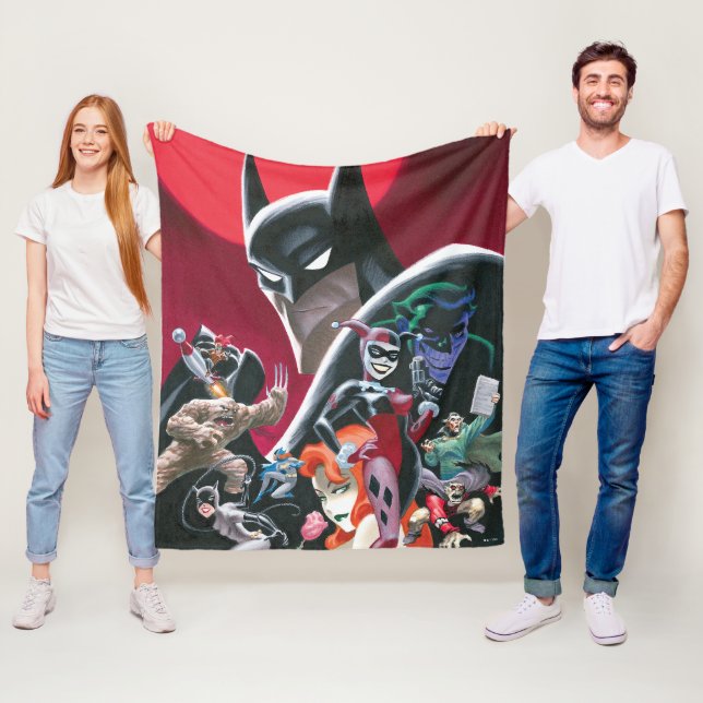 Cobertor De Velo Aventuras do Batman Damas Perigosas e Demônios (In Situ)