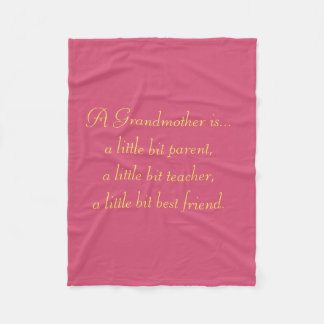 Cobertor De Velo Avó