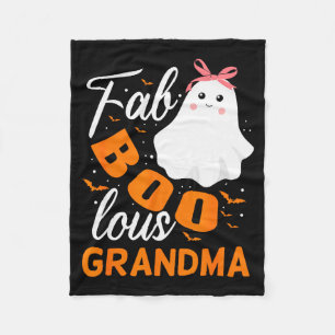 Cobertor De Velo Avó Fantasma de Halloween Fabulosa Faboolosa