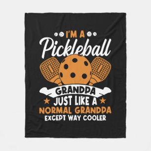 Cobertor De Velo Avô Jogador de Pickleball Legal