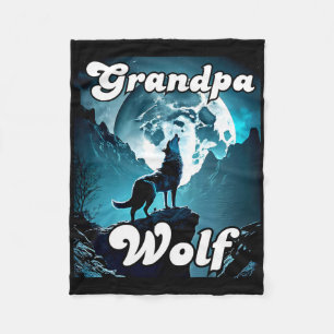 Cobertor De Velo Avô Wolf Correspondente Lobos Camping Pack Fa