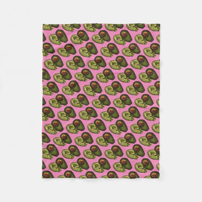 Cobertor De Velo Avocado Fleece Blanket (Frente)