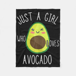Cobertor De Velo Avocado Girls Doce Fruta Avocado Amantes De Verão