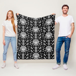Cobertor De Velo Aztec Art Home Decor Mexicano