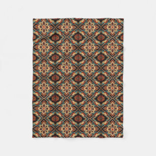 Cobertor De Velo Aztec Design Fleece Blanket