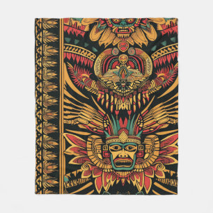 Cobertor De Velo "Aztec Dream" Plush Medium Bath Mat