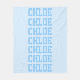 Cobertor De Velo Azul-branco-pré-disquete