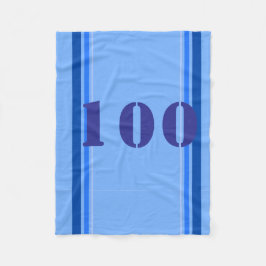 Cobertor De Velo Azul desportivo