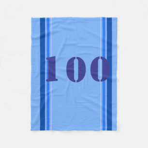 Cobertor De Velo Azul desportivo