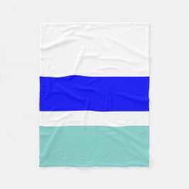 Cobertor De Velo Azul e Teal