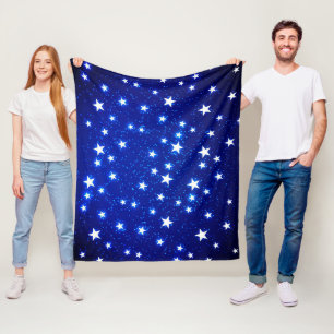 Cobertor De Velo Azul Stargazer
