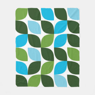 Cobertor De Velo Azul, verde, legal, moda, abstrato da natureza mod