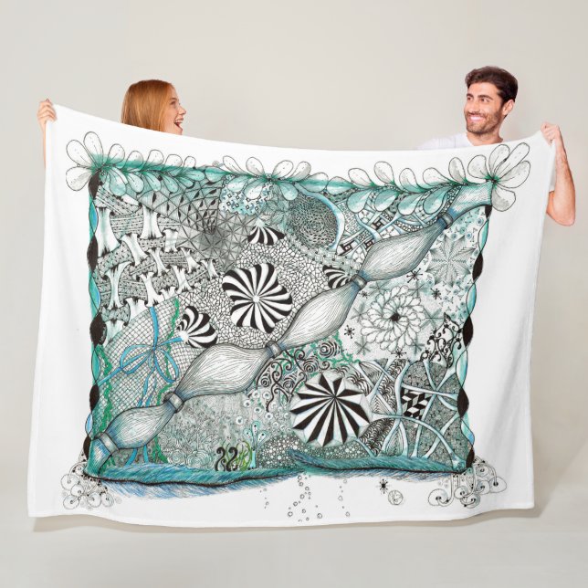 Cobertor De Velo Azul Zen (In Situ)