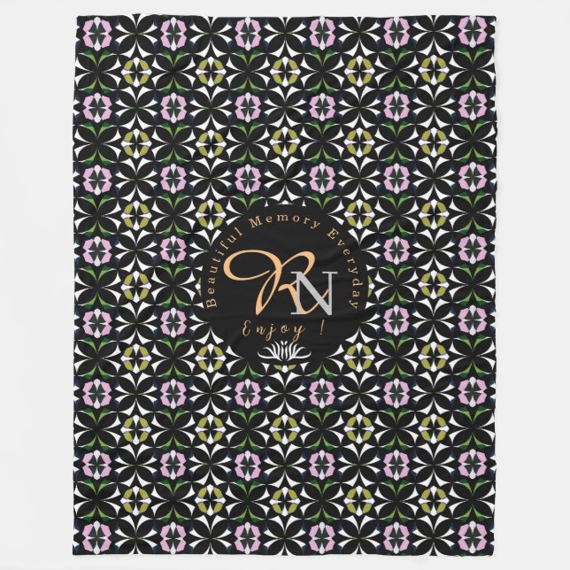 Cobertor De Velo Azulejo geométrico (Frente)