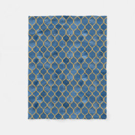 Cobertor De Velo Azulejo marroquino - sarja de Nimes