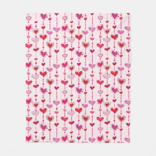 Cobertor De Velo Azulejos do coração