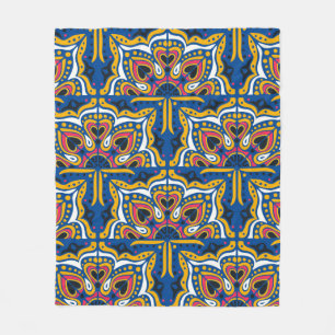 Cobertor De Velo Azulejos portugal padrão sem descontinuidade
