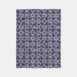 Cobertor De Velo Azulejos Russos Italianos Azulejo Azul Branco Geom