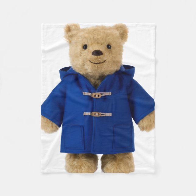 Cobertor De Velo Baby Blanket With Paddington Bear (Frente)