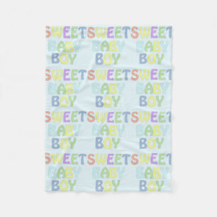 Cobertor De Velo Baby Boy Fleece Blanket