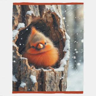 Cobertor De Velo Baby Cardinal 