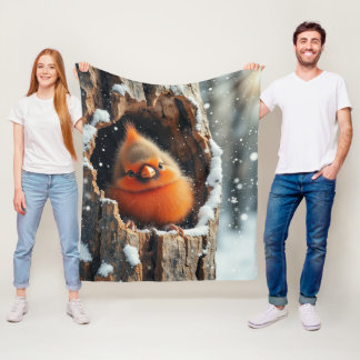 Cobertor De Velo Baby Cardinal 