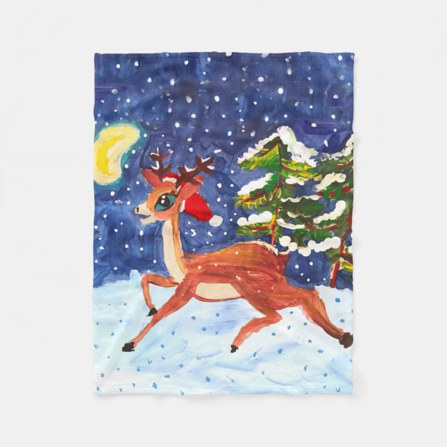 Cobertor De Velo Baby Deer (Frente)