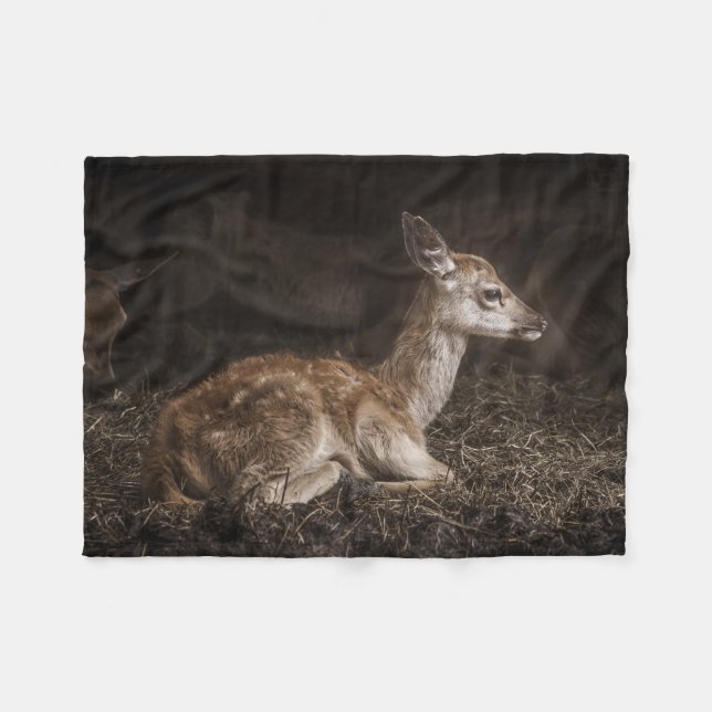 Cobertor De Velo Baby Deer (Frente (Horizontal))
