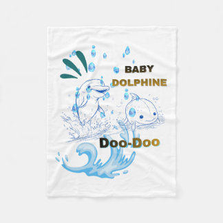 Cobertor De Velo Baby Dolphine