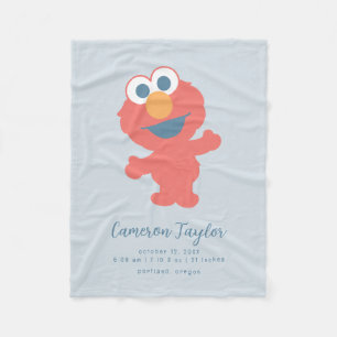 Cobertor De Velo Baby Elmo Estatísticas de Nascimentos Bebês