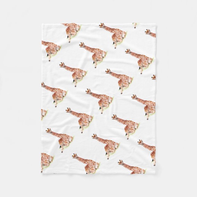 Cobertor De Velo Baby Giraffe (Frente)