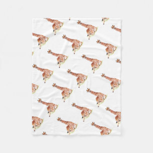 Cobertor De Velo Baby Giraffe