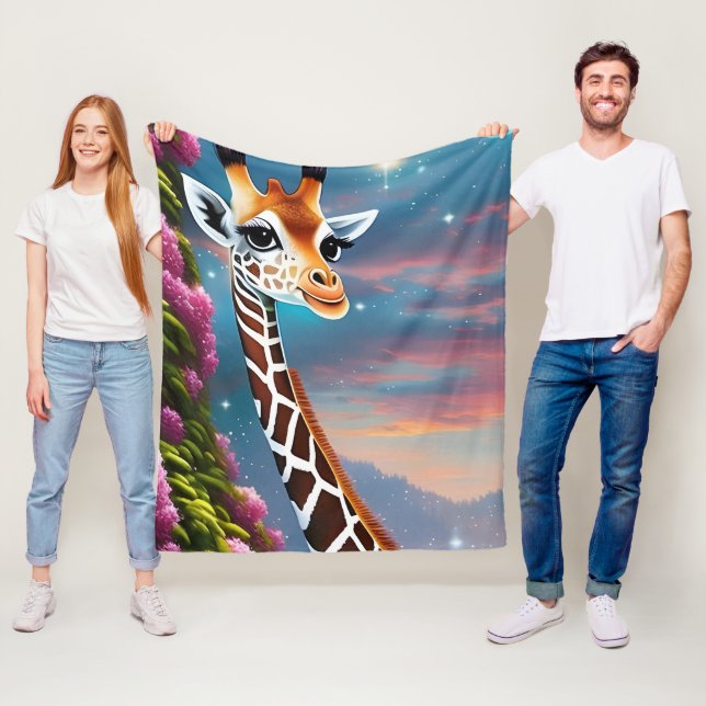 Cobertor De Velo Baby Giraffe (In Situ)