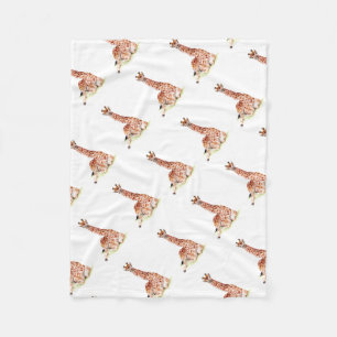 Cobertor De Velo Baby Giraffe