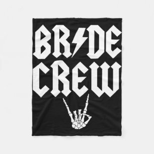 Cobertor De Velo Bacheloret do Noivo Rock N Roll Gothic Halloween