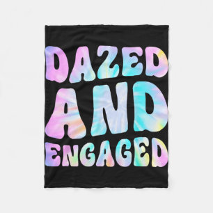 Cobertor De Velo Bachelorette Tie Dye Bride Squad, Atingida E Envol