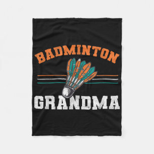 Cobertor De Velo Badminton Avó Avó Birdie Mulheres Badmint