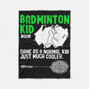 Cobertor De Velo Badminton Kid Racket Shuttle Hobby Badminton Playe