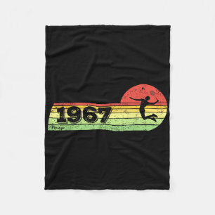 Cobertor De Velo Badminton-player Vintage 1967 Birthday Shuttle Bad