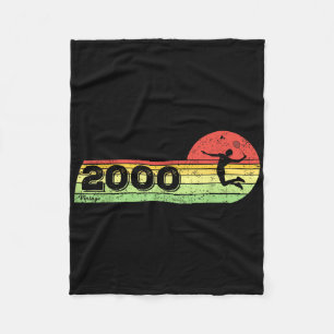 Cobertor De Velo Badminton-player Vintage 2000 Birthday Shuttle Bad