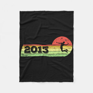 Cobertor De Velo Badminton-player Vintage 2013 Birthday Shuttle Bad