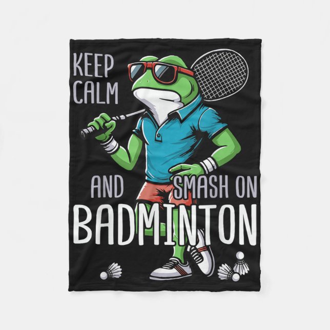 Cobertor De Velo Badminton Sapo Shuttle Poona (Frente)