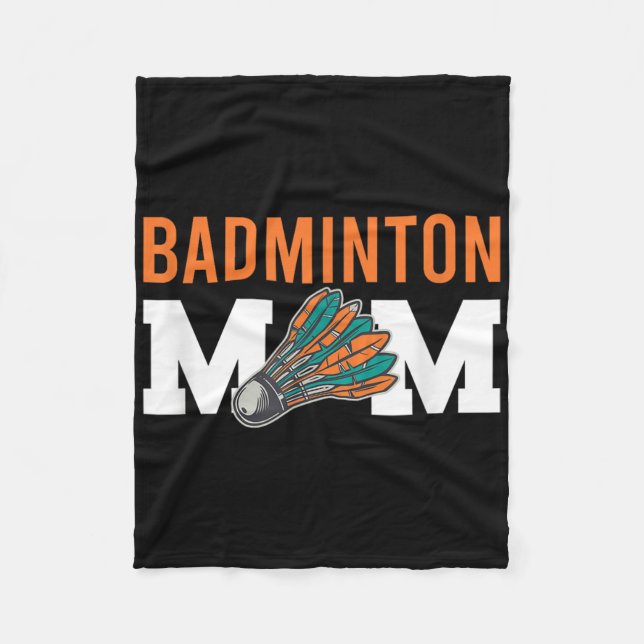 Cobertor De Velo Badminton Shuttle Sayings (Frente)