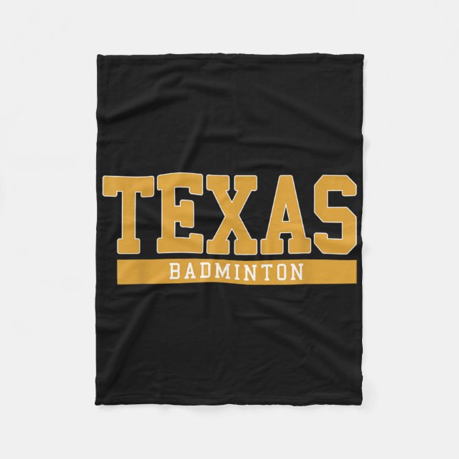 Cobertor De Velo Badminton Texas  (Frente)