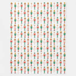 Cobertor De Velo Bailarina do Quebra-Nozes Natalino Festivo