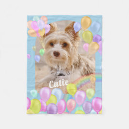 Cobertor De Velo Balão de Animais Pet